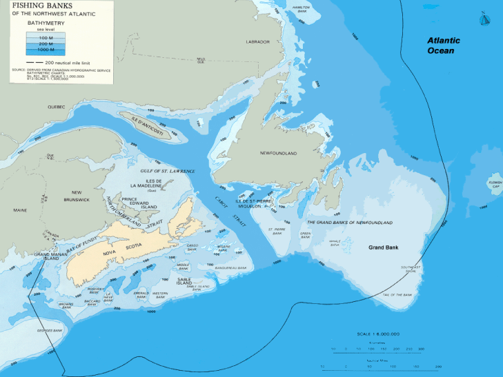 Atlantic Region Map #2